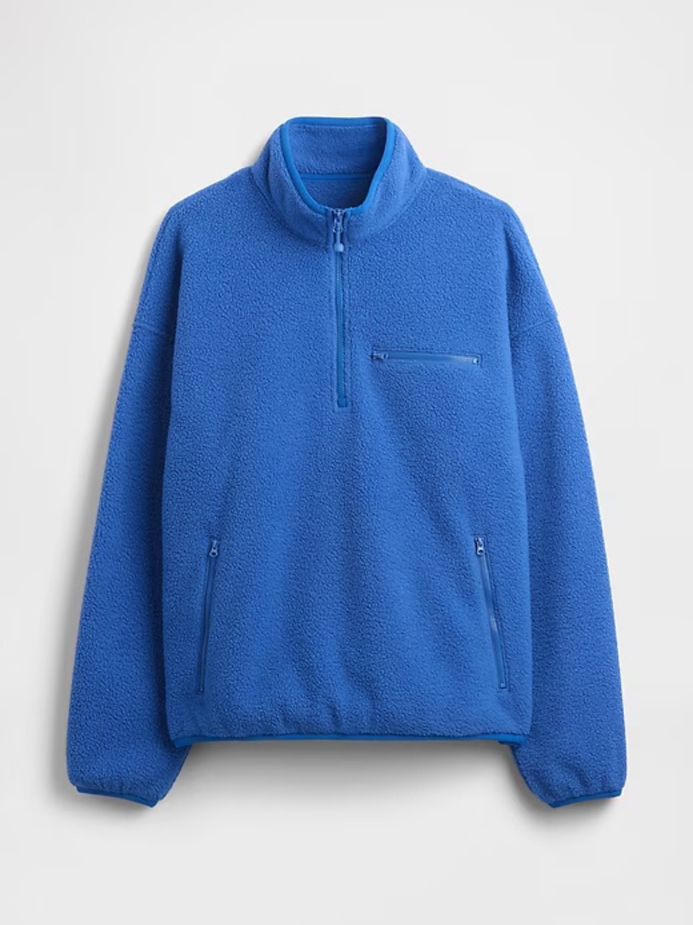 Gap Sherpa Oversized Half-Zip Pullover